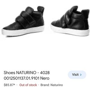 Naturino black booties 🖤🖤 size 35